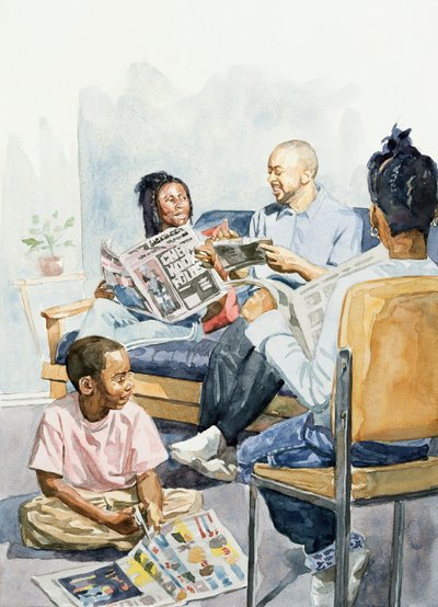 Living Room Serenades, 2003 by Colin Bootman